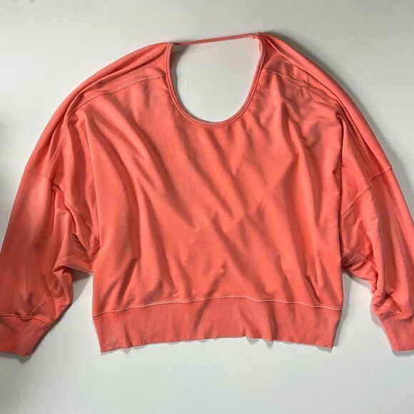 Free People Back It Up Sweatshirt Medium - Picture 5 of 14